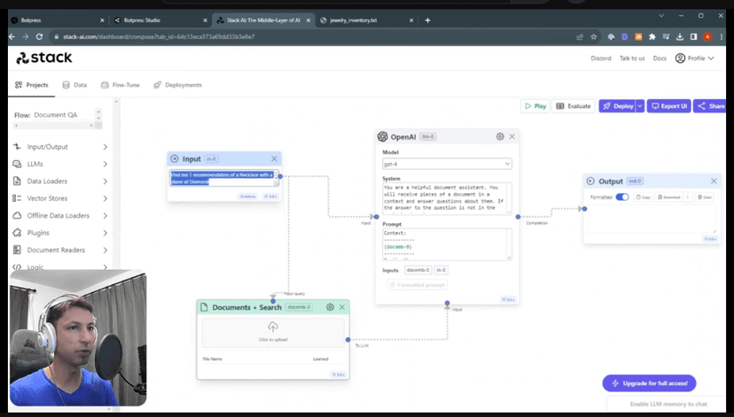 Botpress & Stack AI Complete Step-by-Step Tutorial